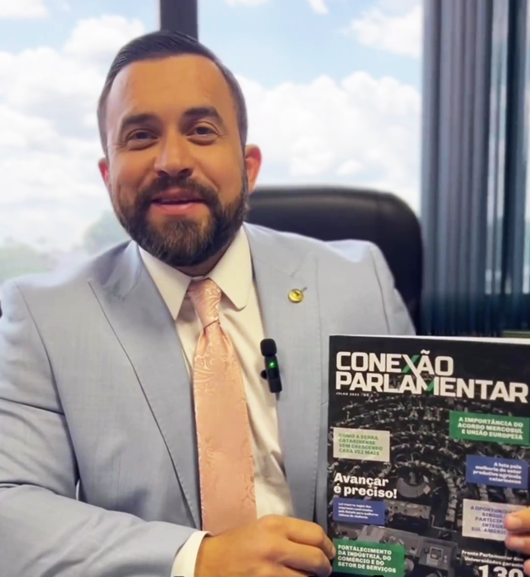 Deputado George Lins Destaca Import Ncia Da Revista Conex O Parlamentar