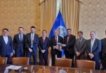 Naatz e comitiva tratam de intercâmbio acadêmico e parlamentar com os EUA