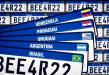 Quais veículos vão precisa usar a Placa Mercosul em 2026